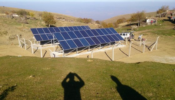 MASKİ Güneş Enerjili Dalgıç Pompa Sistemi